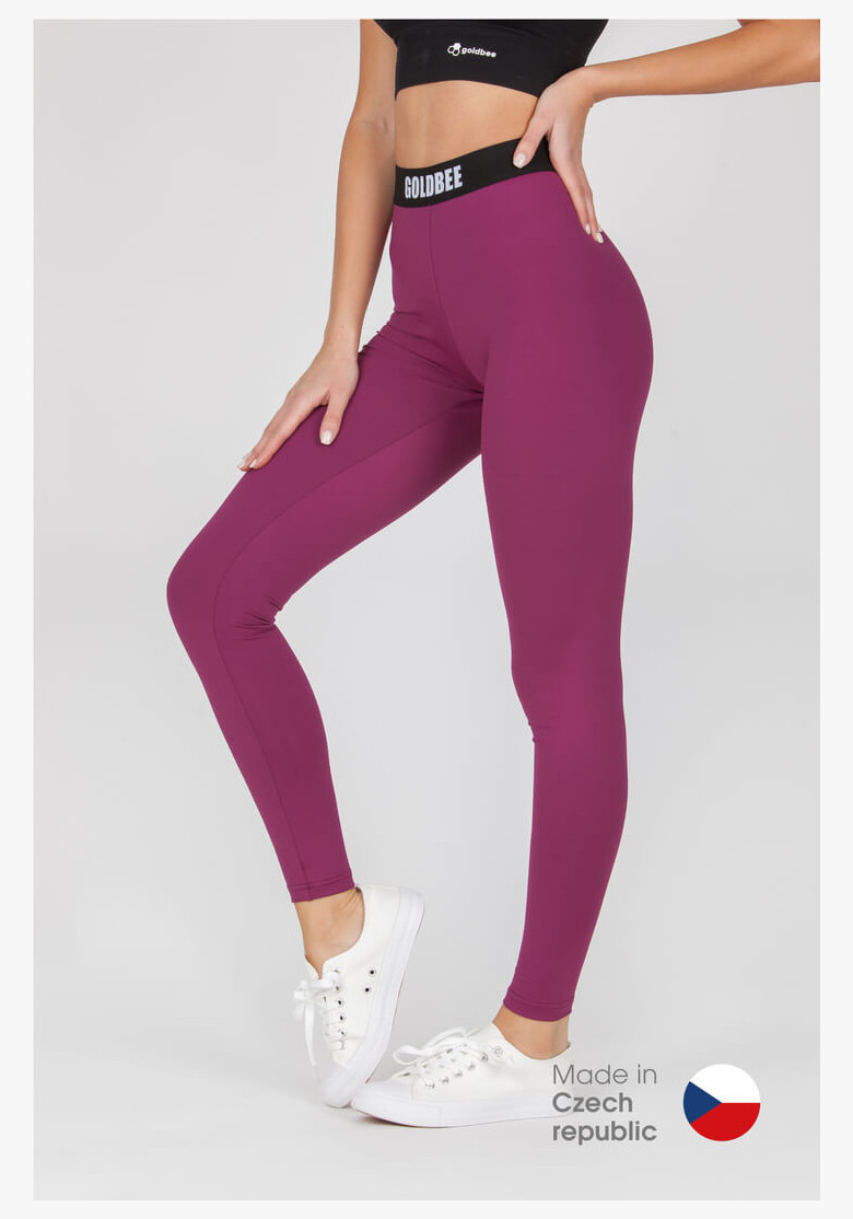 GoldBee BeOne Wine Leggings