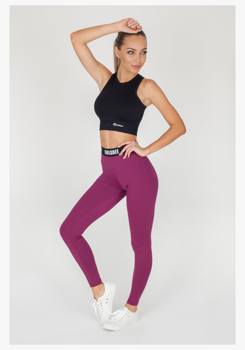 GoldBee BeOne Wine Leggings GoldBee BeOne Wine Leggings