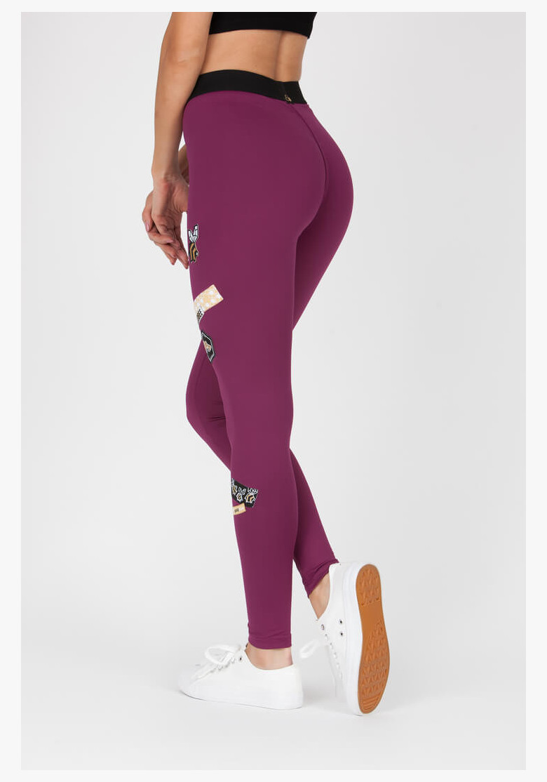 GoldBee BeOne Wine Laser Leggings GoldBee BeOne Wine Laser Leggings