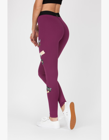 GoldBee BeOne Wine Laser Leggings