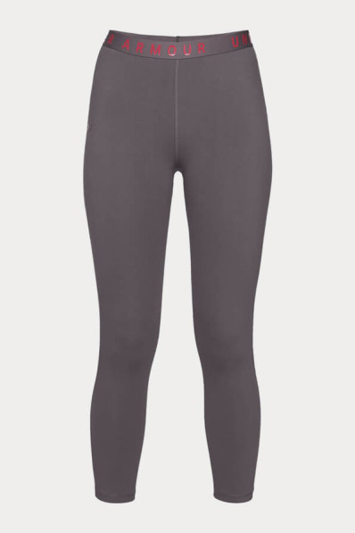 Under Armour FAVORITE MESH CROP Ash Taupe Leggings