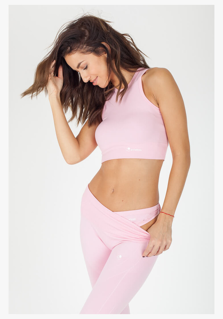 GoldBee BeSeamless Candy Pink Leggings