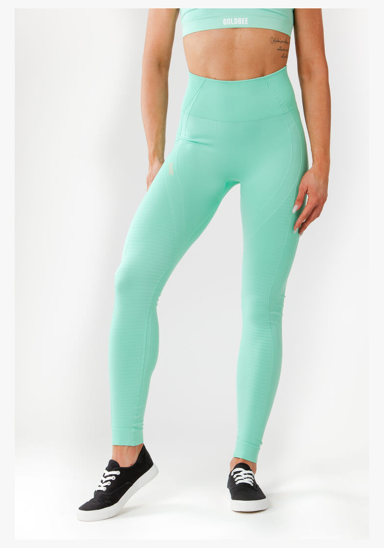 GoldBee BeSeamless GOLD Icegreen Leggings