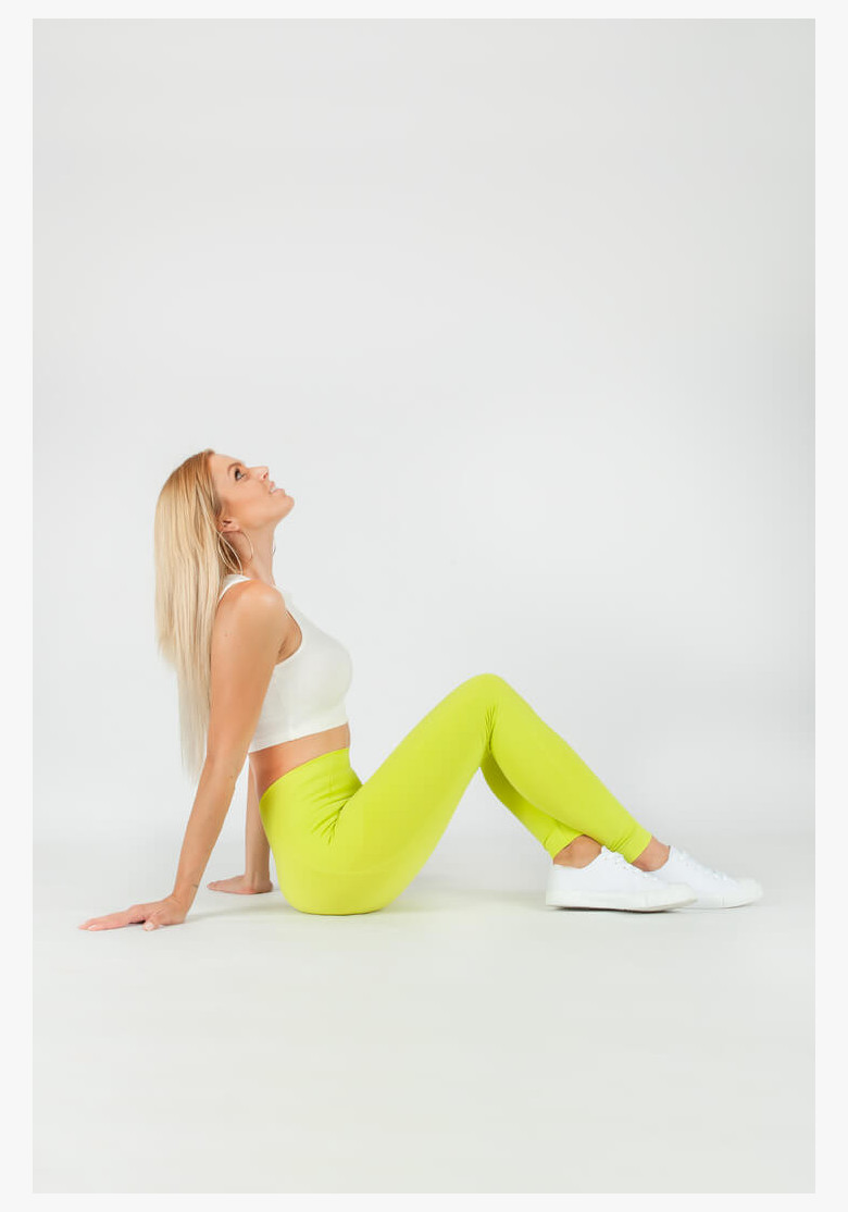 GoldBee BeSeamless Kiwi Colada Leggings GoldBee BeSeamless Kiwi Colada Leggings