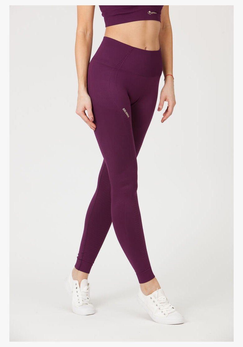 GoldBee BeSeamless Logo Pickled Beet Leggings