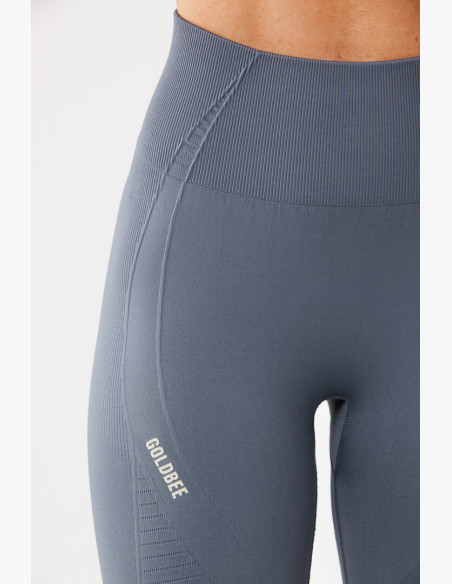 GoldBee BeSeamless Logo Quiet Shade Leggings