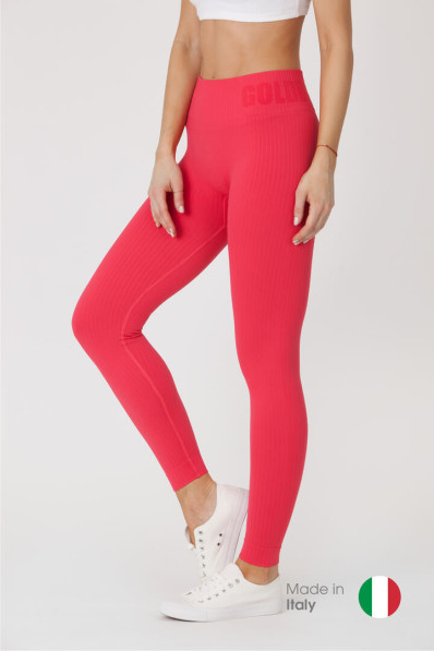 Legíny GoldBee BeSeamless Ribs TeaBerry