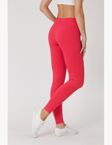 GoldBee BeSeamless Ribs TeaBerry Leggings