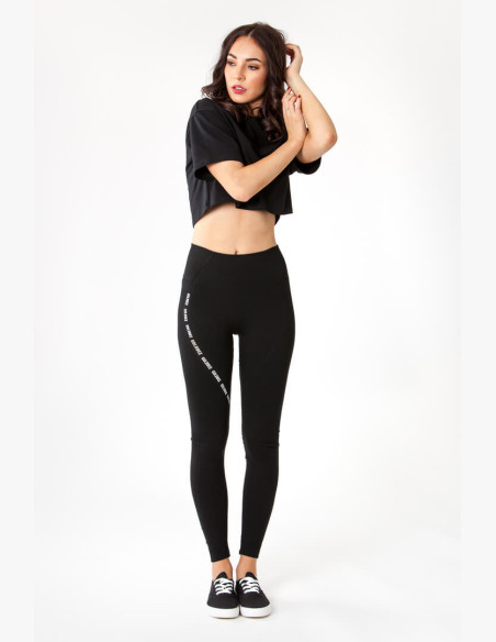 GoldBee BeSeamless Ripple Black Leggings