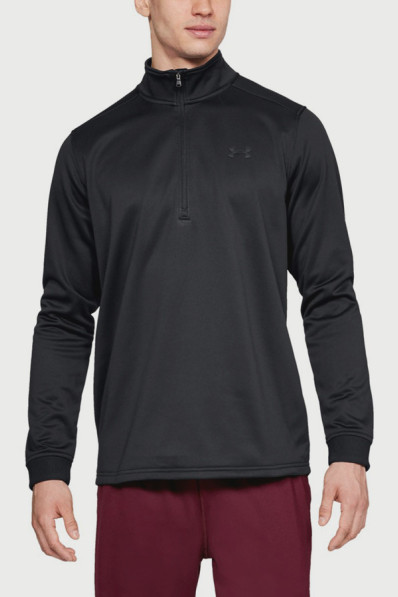 Mikina Under Armour Fleece 1/2 Zip Black