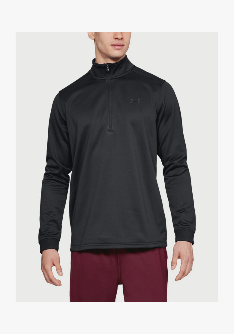 Mikina Under Armour Fleece 1/2 Zip Black