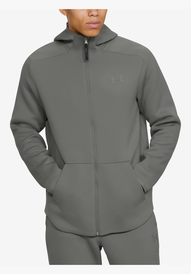 Mikina Under Armour Move Fz Hoodie Gravity Green