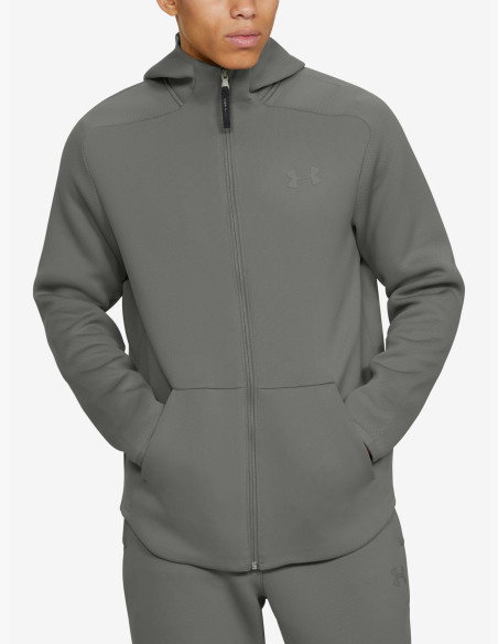 Sweatshirt Under Armour Move Fz Hoodie Gravity Green