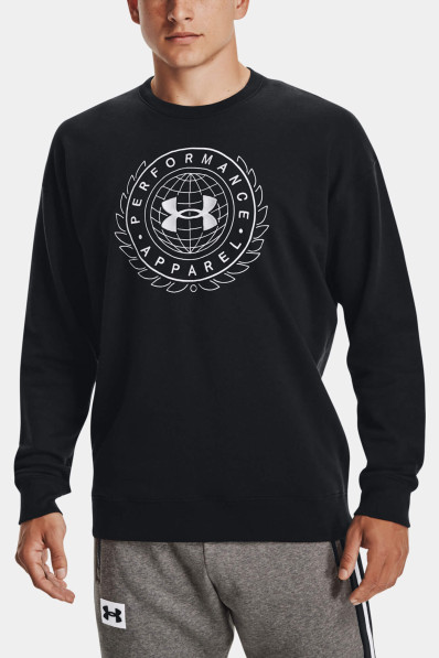 Sweatshirt Under Armour RIVAL FLC ALMA Black