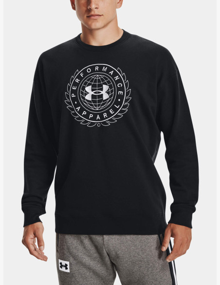 Sweatshirt Under Armour RIVAL FLC ALMA Black