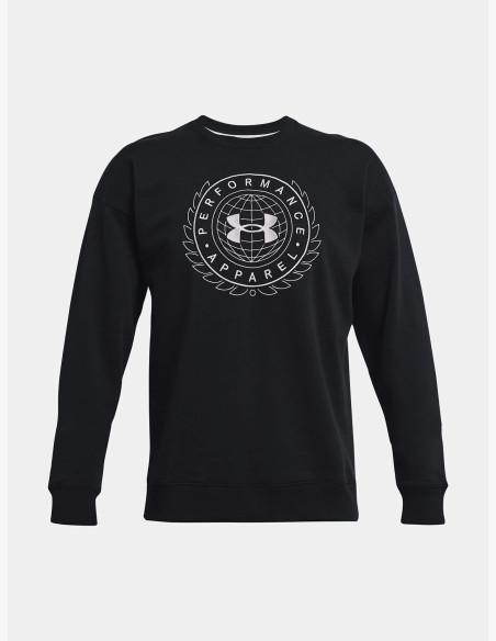 Sweatshirt Under Armour RIVAL FLC ALMA Black