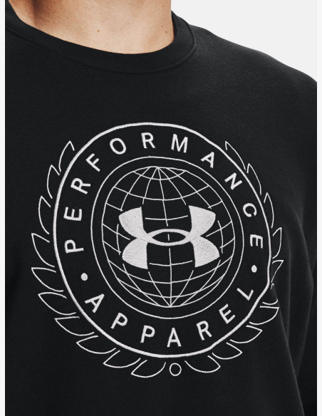 Sweatshirt Under Armour RIVAL FLC ALMA Black