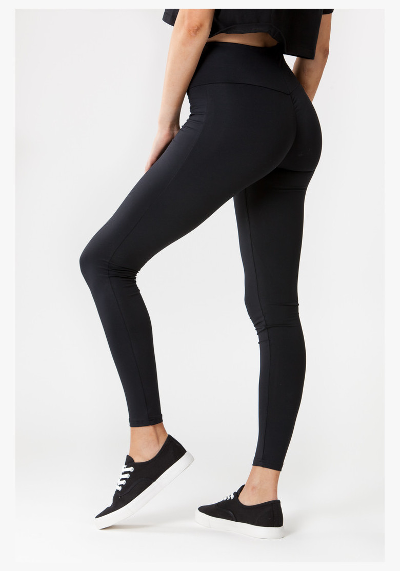 GoldBee HoneyComb Black Leggings