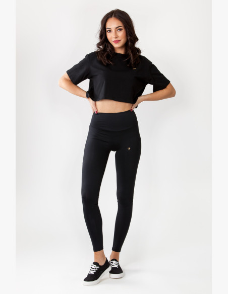 GoldBee HoneyComb Black Leggings