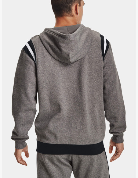 Under Armour RIVAL FLC ALMA MATER FZHD Grey