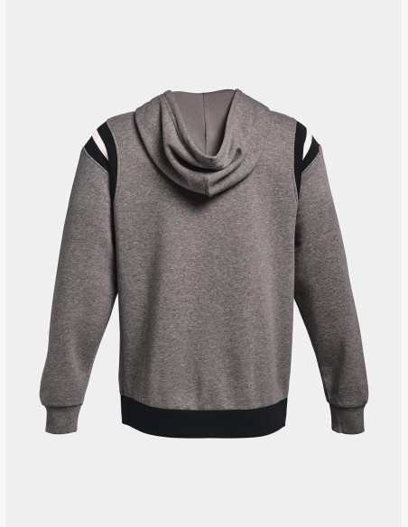 Under Armour RIVAL FLC ALMA MATER FZHD Grey