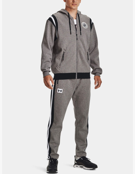 Under Armour RIVAL FLC ALMA MATER FZHD Grey