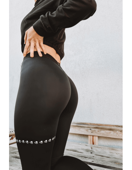 GoldBee Honeyring Black Leggings