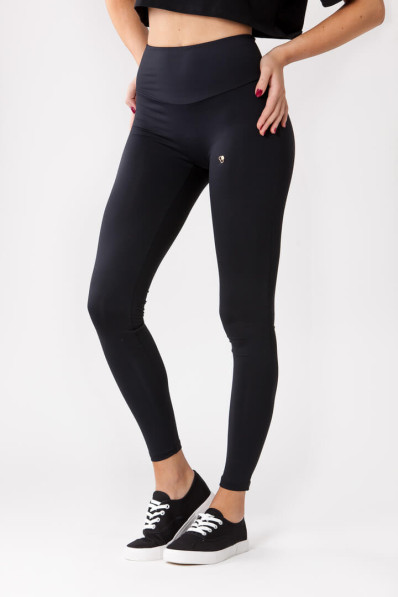 GoldBee Push-Up Black Leggings