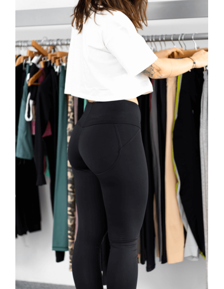 GoldBee Push-Up Black Leggings