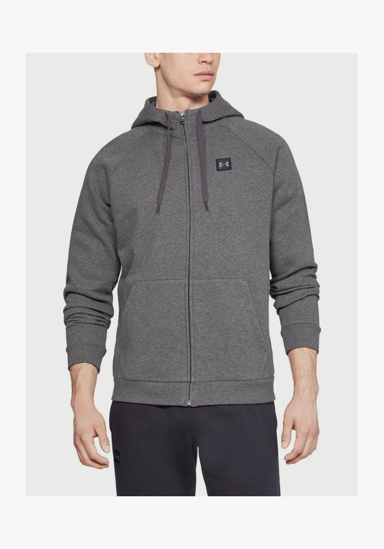 Mikina Under Armour Rival Fleece Fz Hoodie Gray