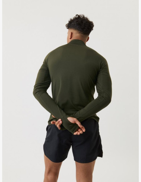Sweatshirt Björn Borg Midlayer Half Zip Green