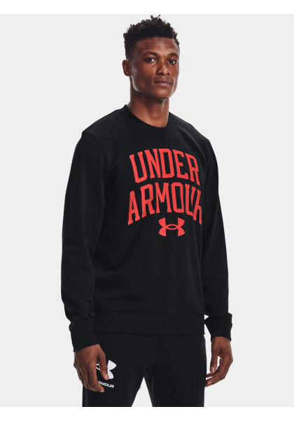 Mikina Under Armour RIVAL TERRY CREW Black