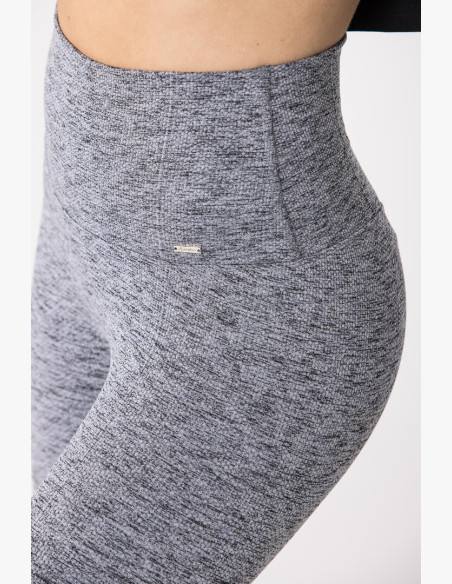 GoldBee Seamless Balance Silver Bullet Melange Leggings