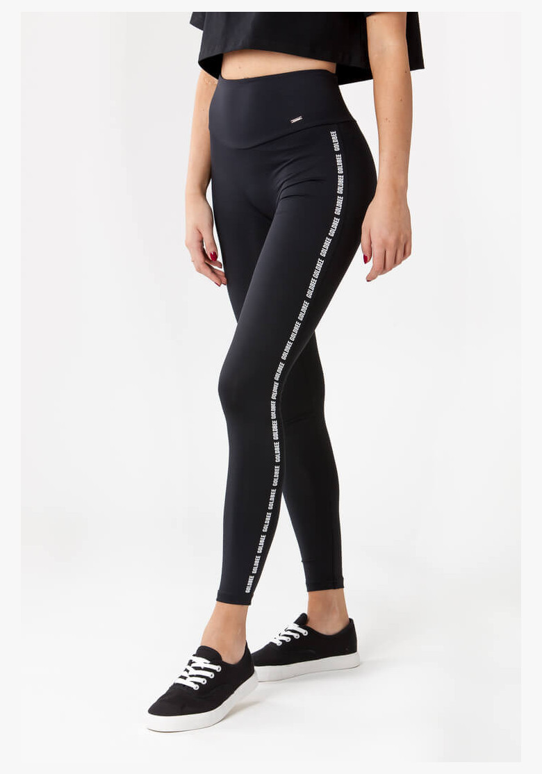 GoldBee Surface Black Leggings