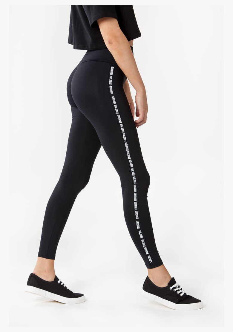 GoldBee Surface Black Leggings