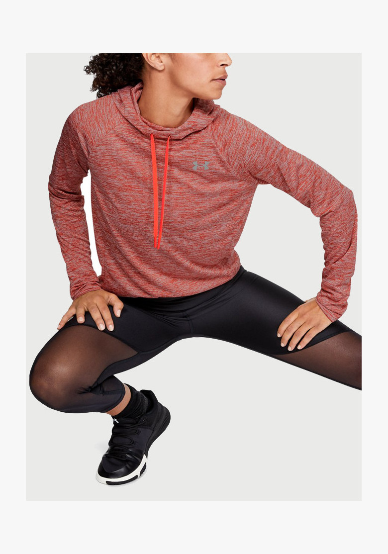 Mikina Under Armour Tech LS Hoody 2.0 Twist Pink