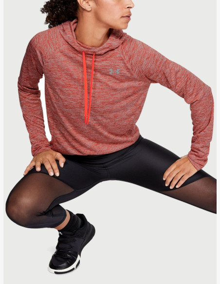 Under Armour Tech LS Hoody 2.0 Twist Pink