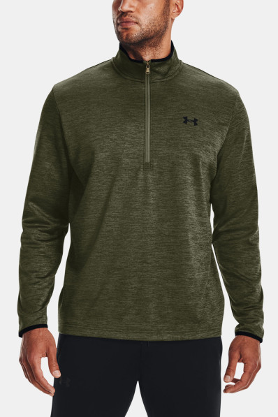 Mikina Under Armour UA Armour Fleece 1/2 ZIP Green