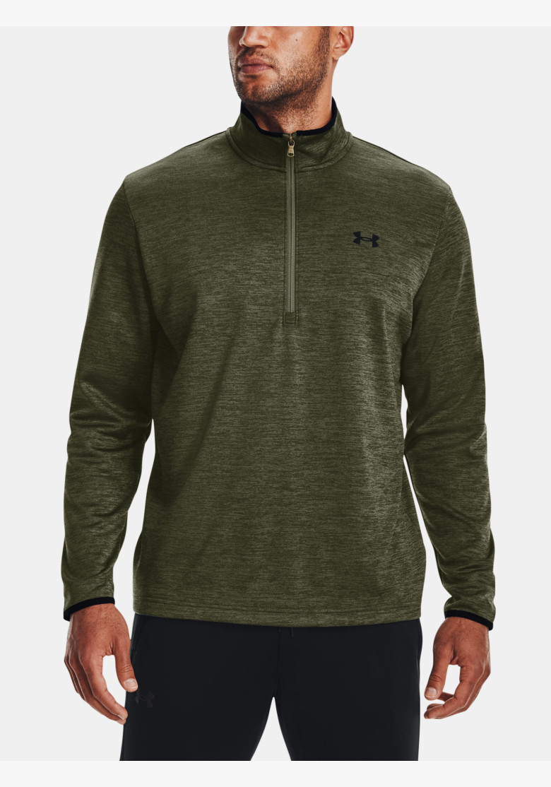 Mikina Under Armour UA Armour Fleece 1/2 ZIP Green