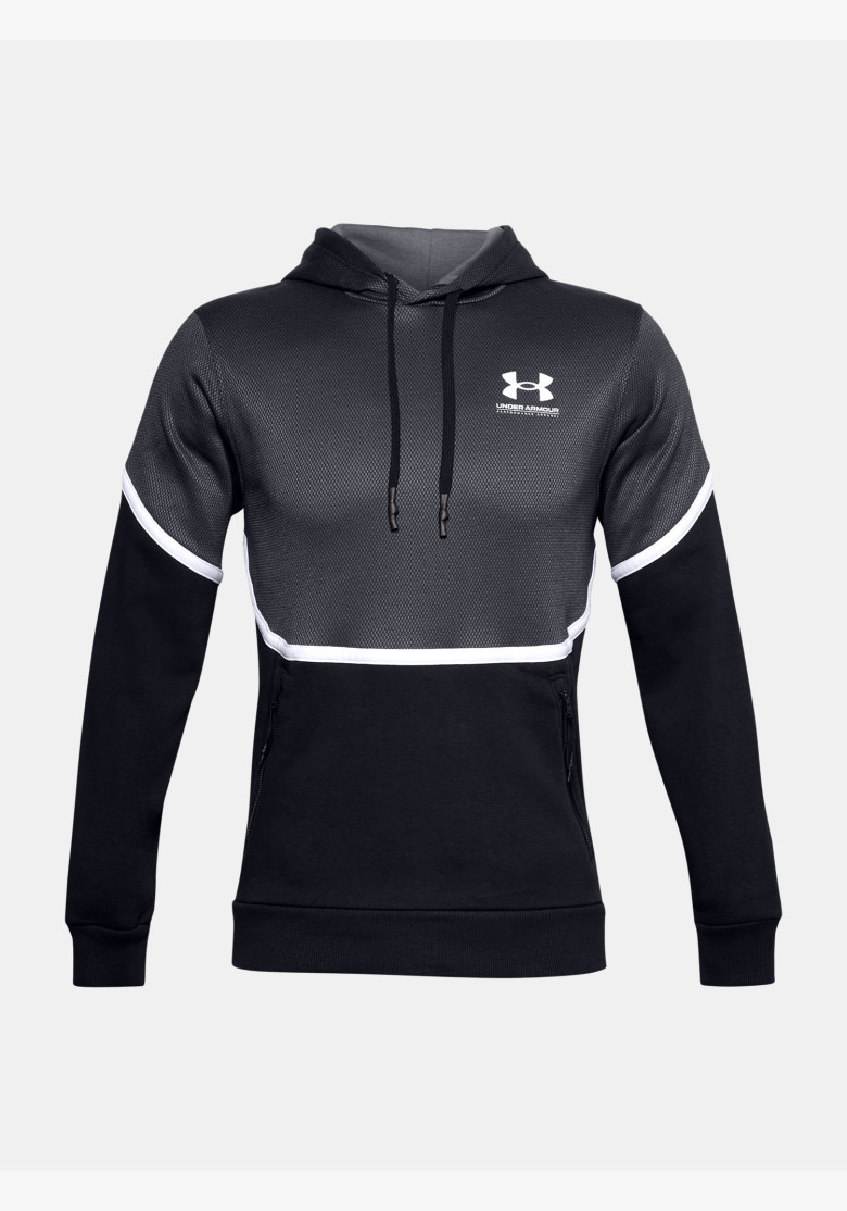 Mikina Under Armour UA Rival Fleece AMP HD Black