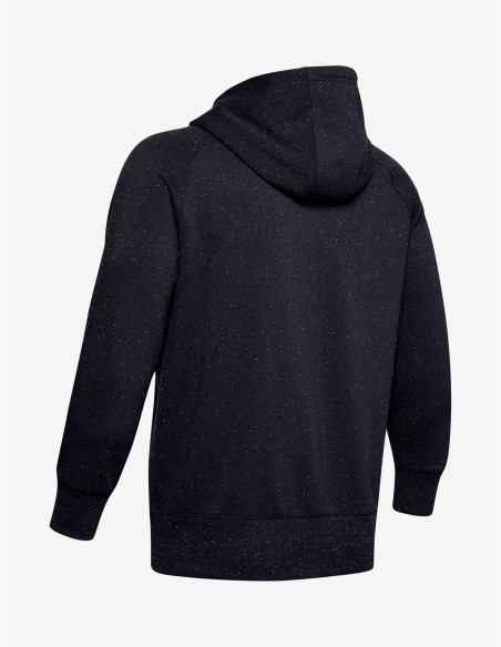 Under Armour UA SPECKLED FLEECE FZ HOODIE Black