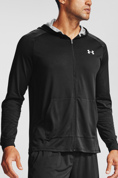 Sweatshirt Under Armour UA TECH 2.0 FZ HOODIE Black
