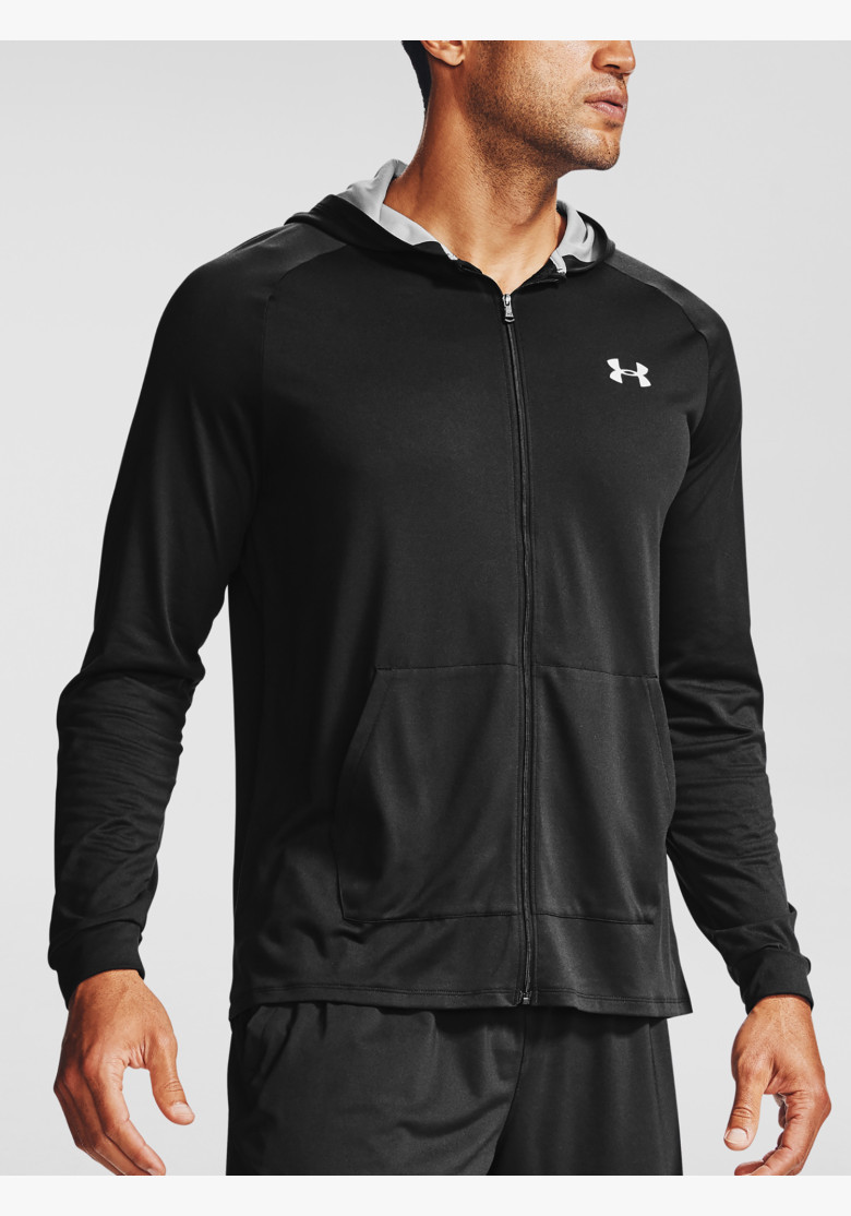 Mikina Under Armour UA TECH 2.0 FZ HOODIE Black