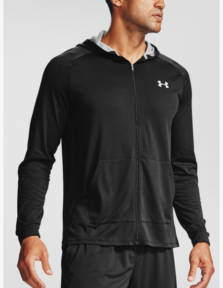 Sweatshirt Under Armour UA TECH 2.0 FZ HOODIE Black