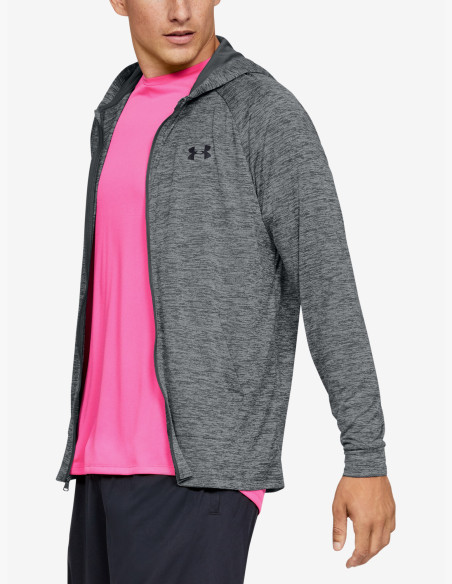 Sweatshirt Under Armour UA TECH 2.0 FZ HOODIE Pitch Gray