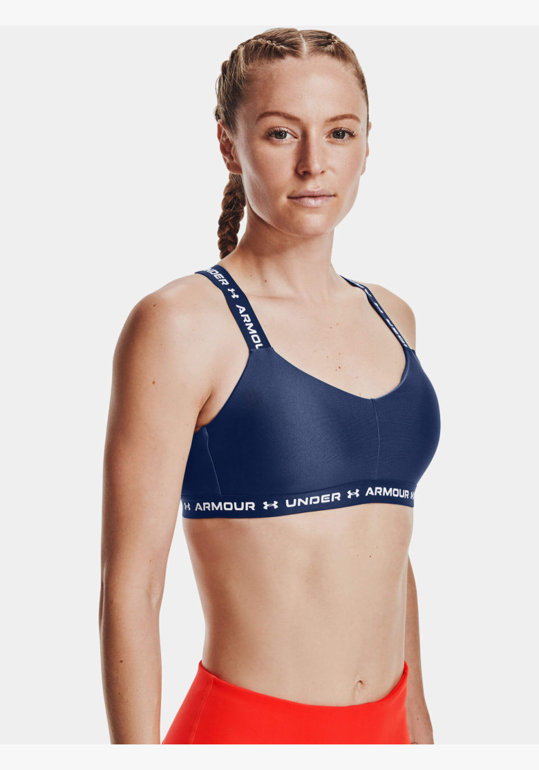 Podprsenka Under Armour Crossback Low Indigo