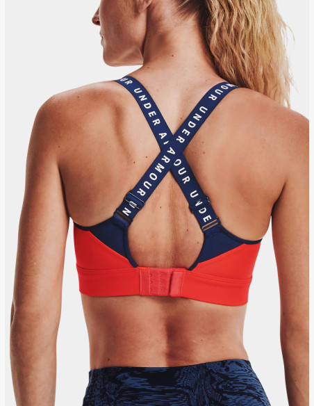 Under Armour Infinity High Bra Phoenix Fire