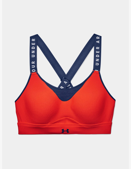 Under Armour Infinity High Bra Phoenix Fire