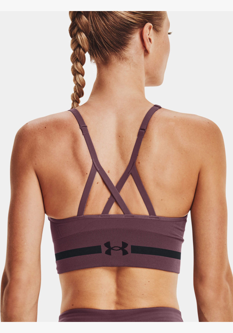 Under Armour Seamless Low Long Bra...