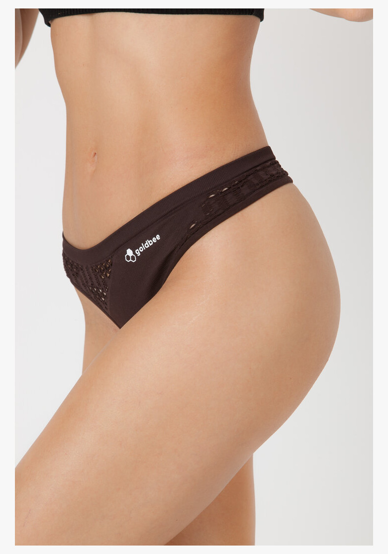 Panties GoldBee BeString Black Coffee Panties GoldBee BeString Black Coffee